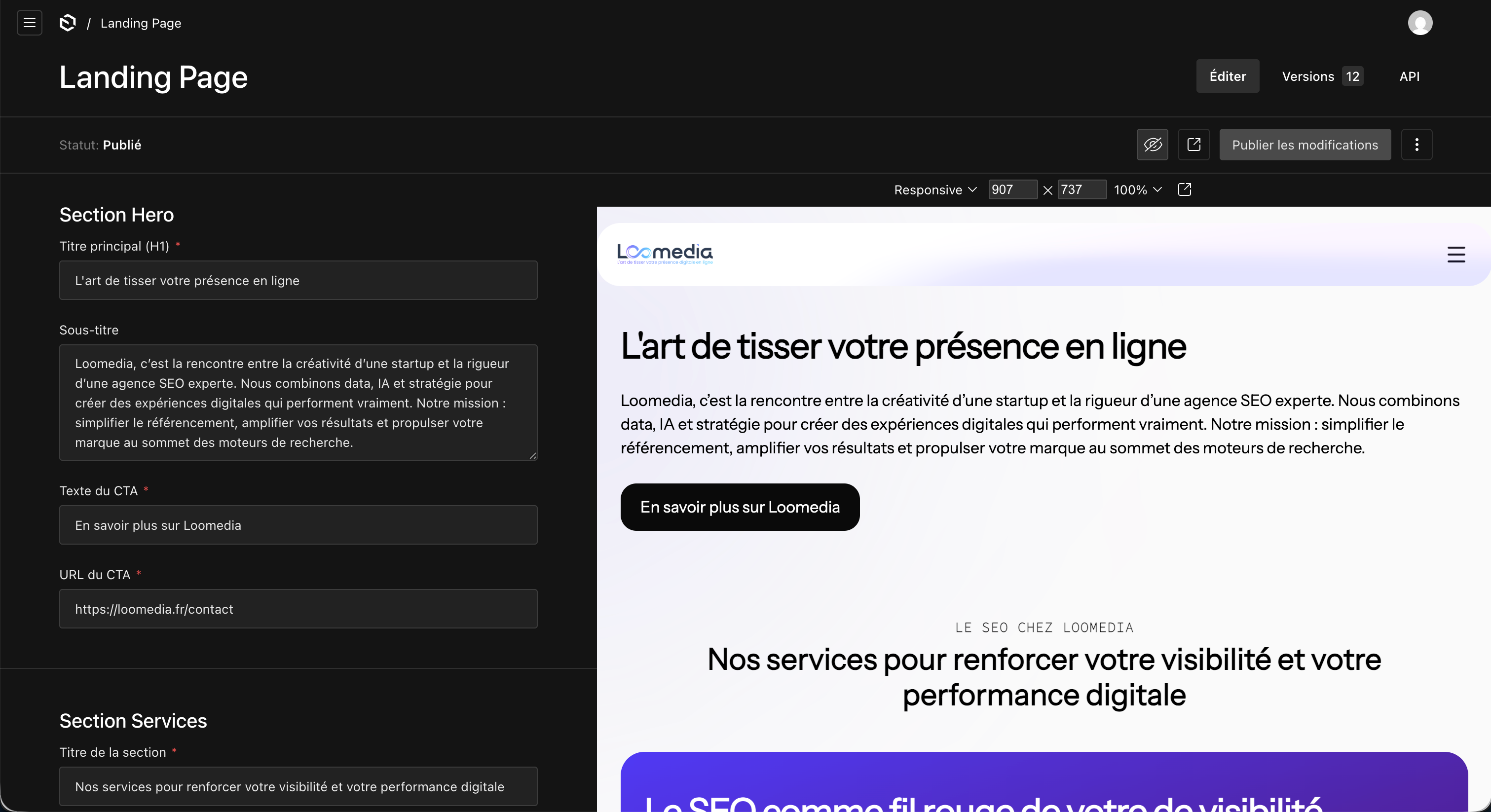 Loomedia, vers une plateforme centralisée de contenus multi-sites